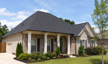 Beautiful Youngsville, Louisiana home with a professionally installed architectural shingle roof showcasing quality residential roofing craftsmanship by experienced Lafayette roofing contractors.
